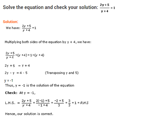 Extra Questions for Class 8 Maths Linear Equations in One Variable Q2