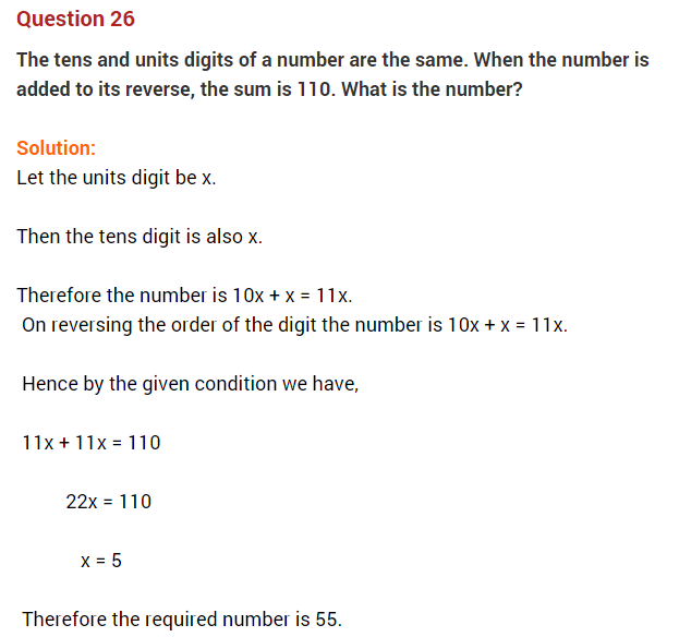 Class 8 Maths Linear Equations in One Variable Extra Questions 17
