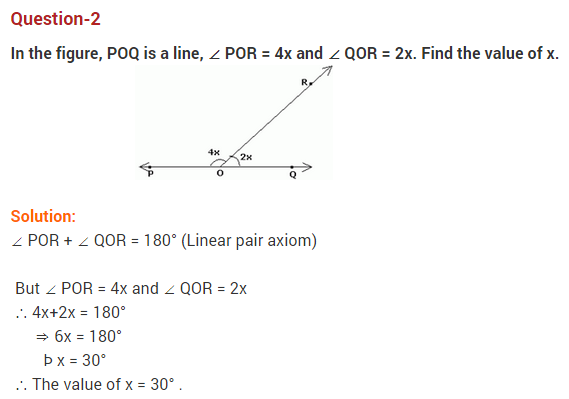 Lines And Angles Extra Questions