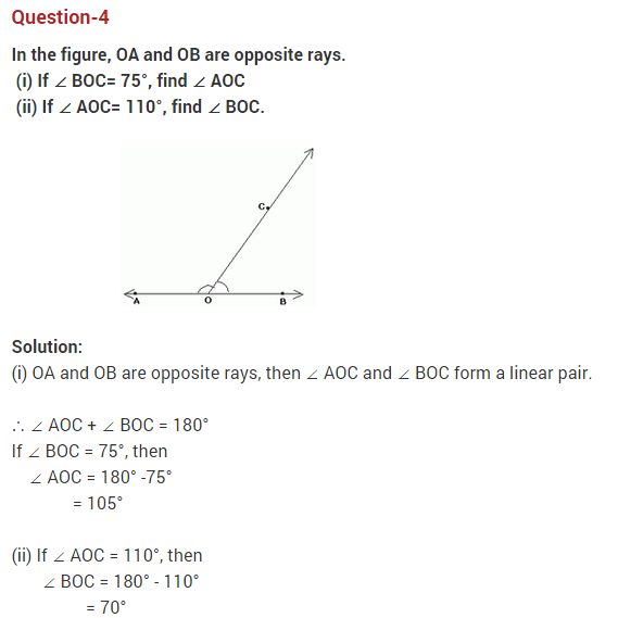 Lines And Angles Questions