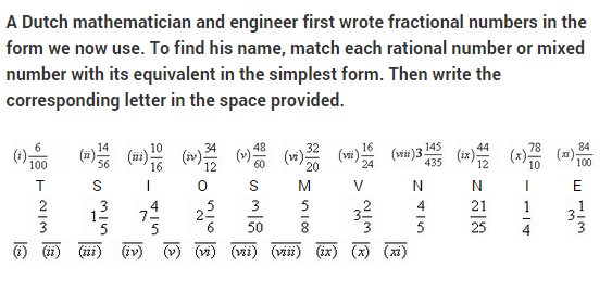 Maths Extra Questions for Class 8 Rationa Numbers 7