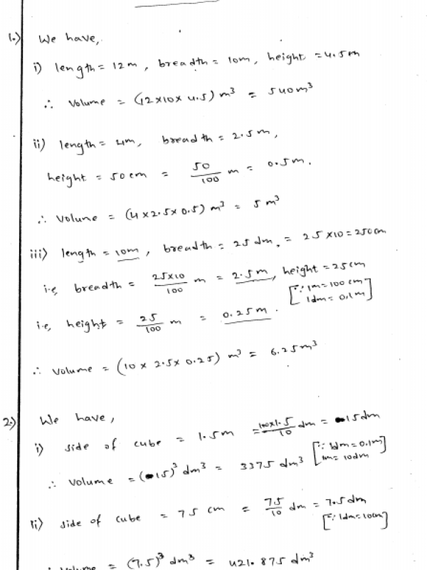 rd-sharma-22-mensuration-ii-volumes-and-surface-areas-of-a-cuboid-and-cube-ex-21-2-q-1