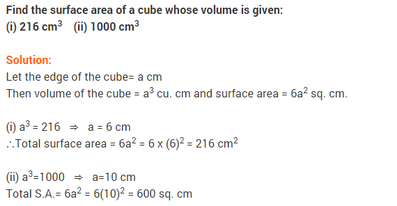Extra Questions On Surface Area And Volume Class 9