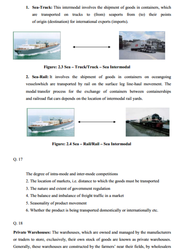  Transportation System & Logistic Management Syllabus 